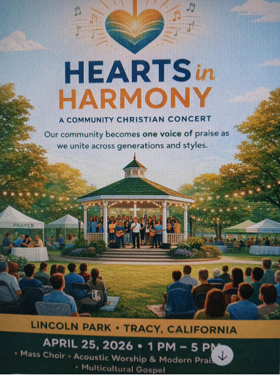 Hearts in Harmony concert flyer